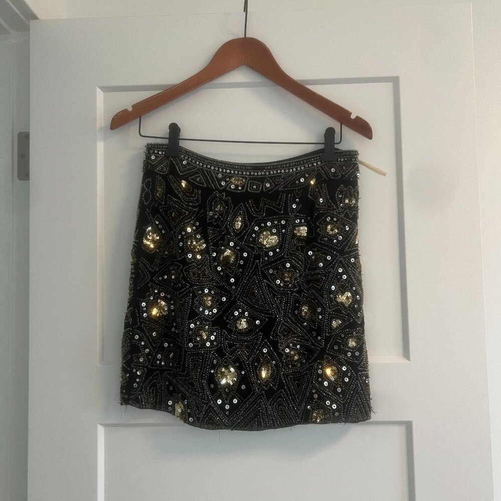 Guess by Marciano Beaded mini skirt